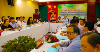 Đồng chí Trần Tuyết Minh phát biểu khai mạc hội thảo