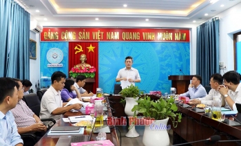 Giám đốc Sở Khoa học và Công nghệ tỉnh Đặng Hà Giang phát biểu tại buổi họp