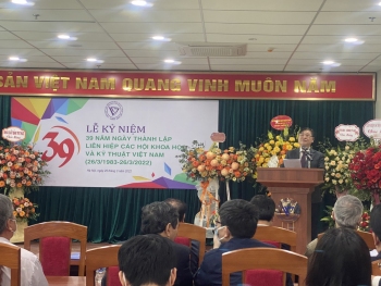 Chủ tịch Liên hiệp Hội Việt Nam Phan Xuân Dũng phát biểu tại Lễ kỷ niệm