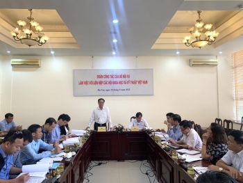 Bộ Nội vụ làm việc với Liên hiệp các Hội Khoa học và Kỹ thuật Việt Nam