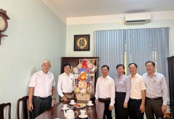 Lãnh đạo tỉnh thăm, chúc Tết Liên hiệp hội và đội ngũ trí thức tỉnh Bình Phước