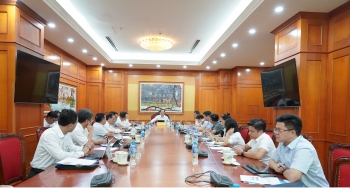 Toàn cảnh buổi làm việc.