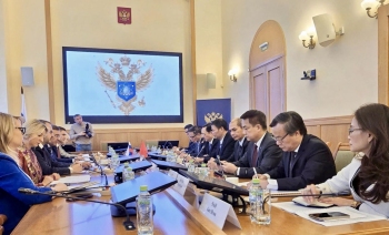 Buổi làm việc giữa Bộ Khoa học và Công nghệ Việt Nam và Bộ Khoa học và Giáo dục đại học Liên bang Nga.