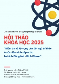 Liên hiệp hội Bình Phước và Đồng Nai ban hành Kế hoạch liên tịch tổ chức Hội thảo khoa học “Niềm tin và kỳ vọng của đội ngũ trí thức trước tiến trình sáp nhập hai tỉnh Đồng Nai - Bình Phước”
