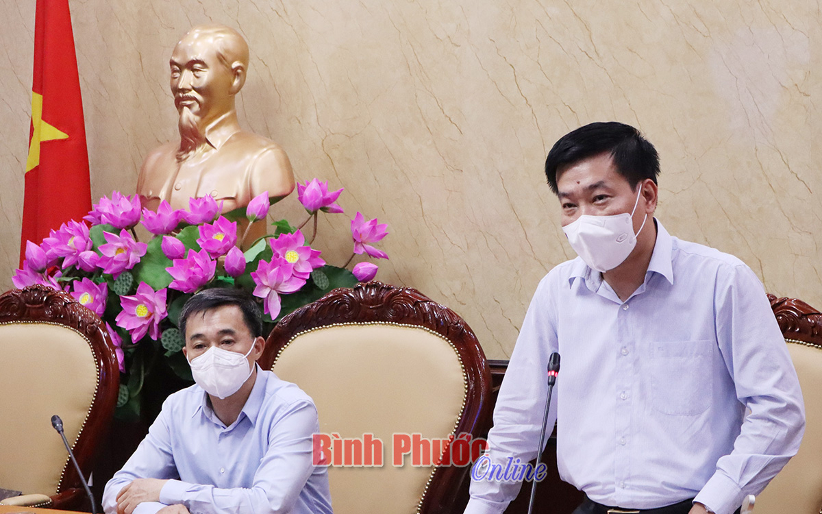 Bí thư Tỉnh ủy Nguyễn Mạnh Cường khẳng định Bình Phước sẽ sẵn sàng các phương án chống dịch