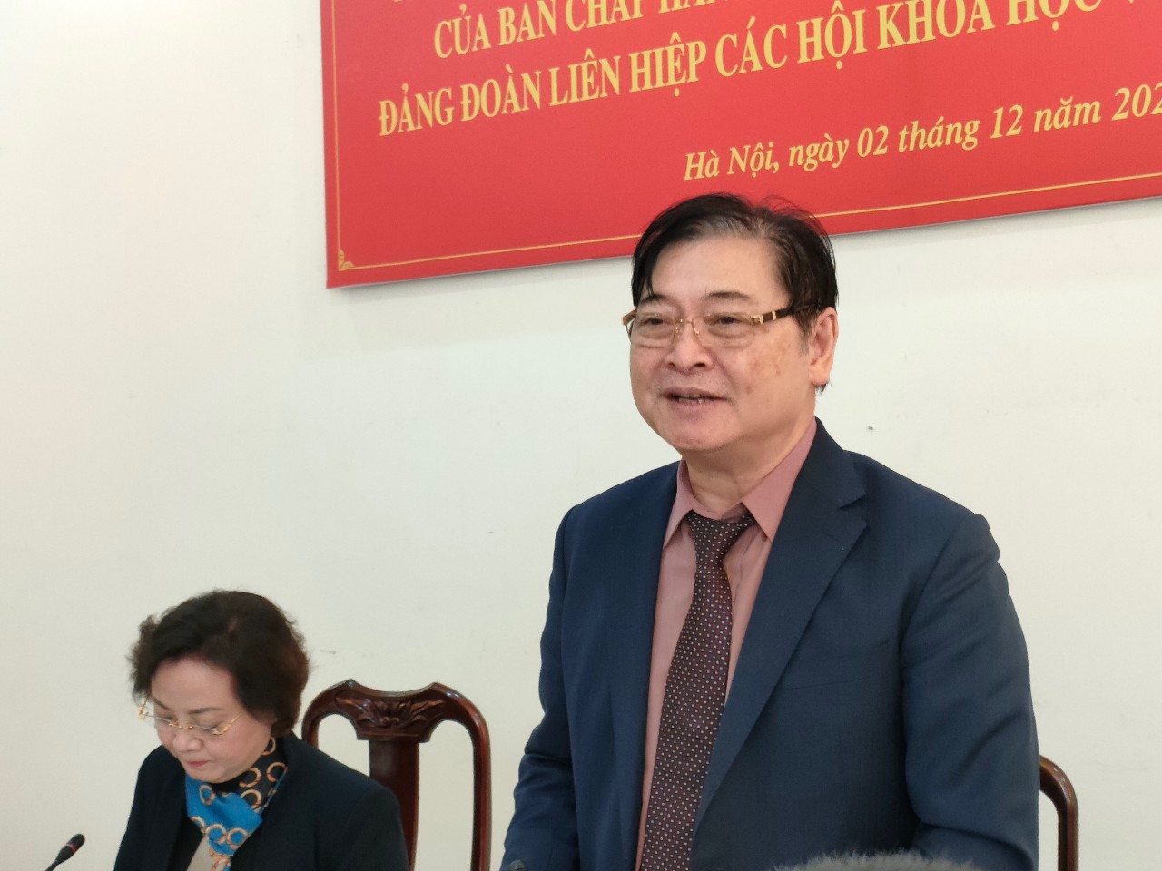 Chủ tịch LHHVN Phan Xuân Dũng phát biểu
